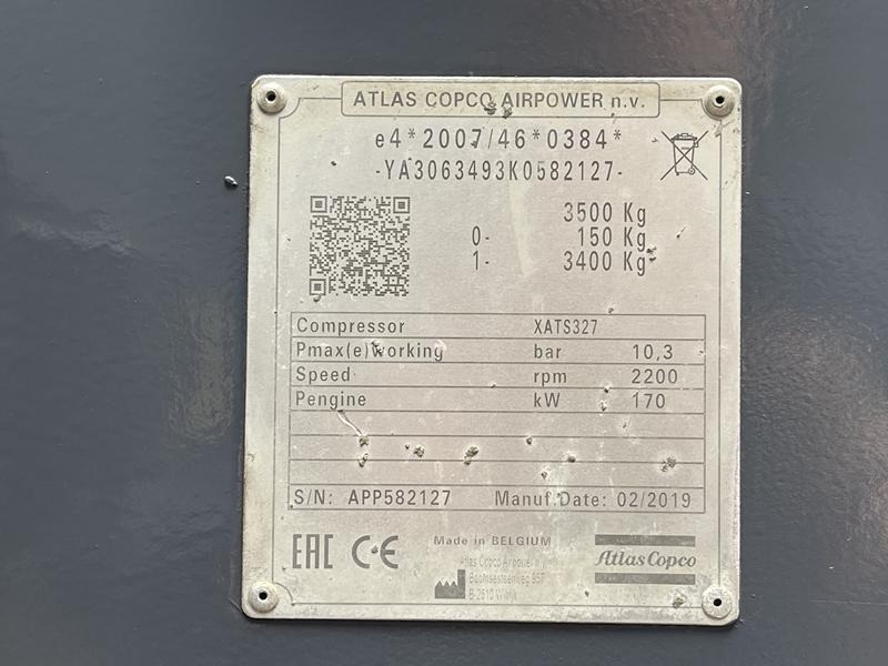 Atlas-Copco XATS 327 MD - Kompresor udara: gambar 3 Atlas-Copco XATS 327 MD - Kompresor udara: gambar 3