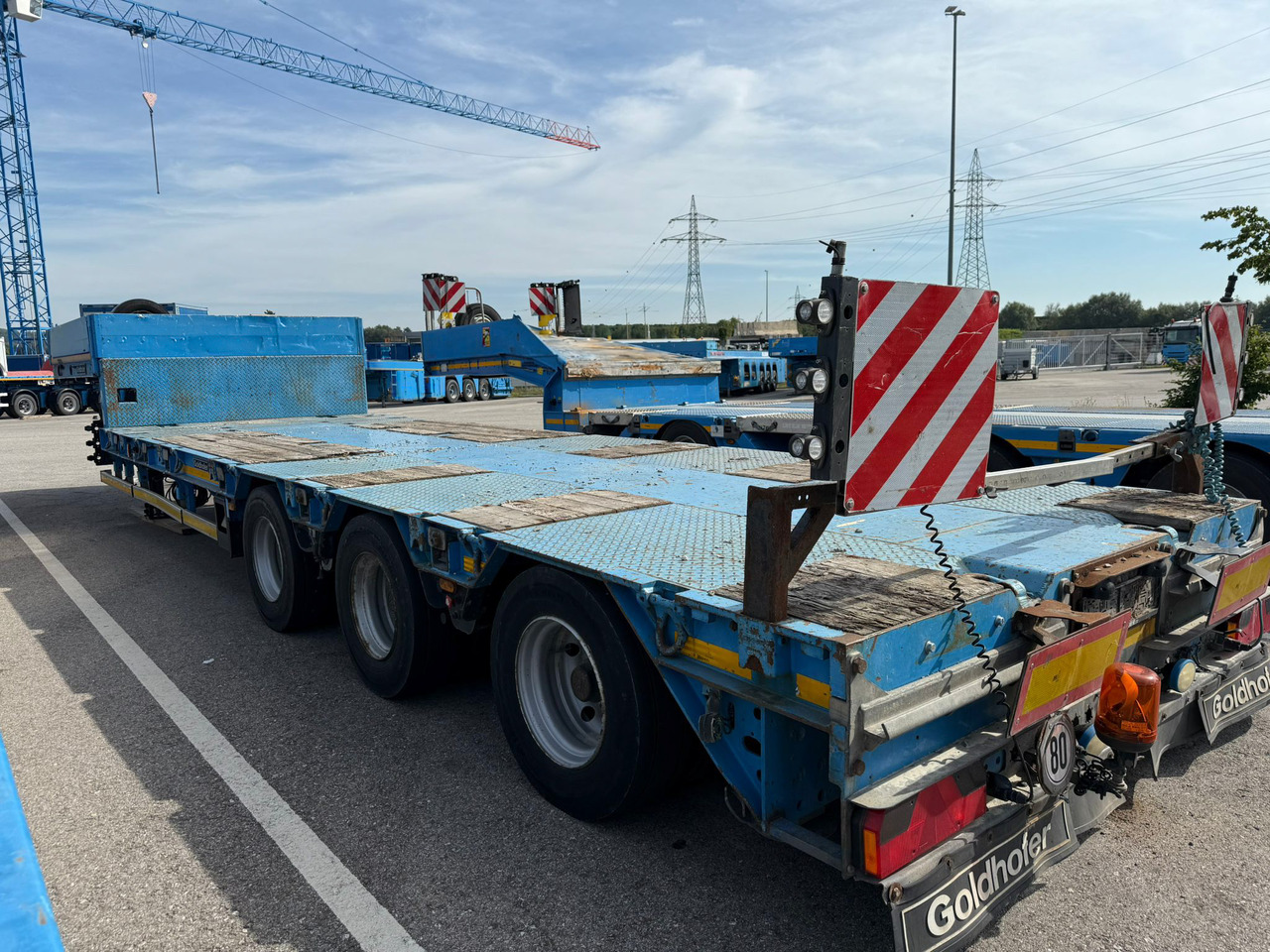 GOLDHOFER STZ-L3 - Semi-trailer low bed: gambar 1 GOLDHOFER STZ-L3 - Semi-trailer low bed: gambar 1