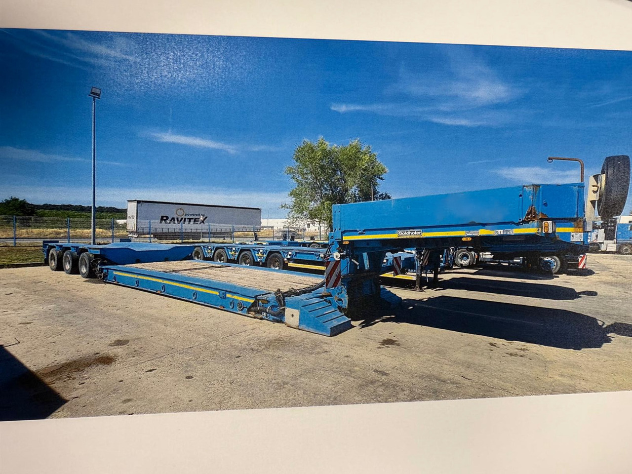 Golfhofer STZ-VKL 3-34/80A with Extension beam´s - Trailer low bed: gambar 3 Golfhofer STZ-VKL 3-34/80A with Extension beam´s - Trailer low bed: gambar 3