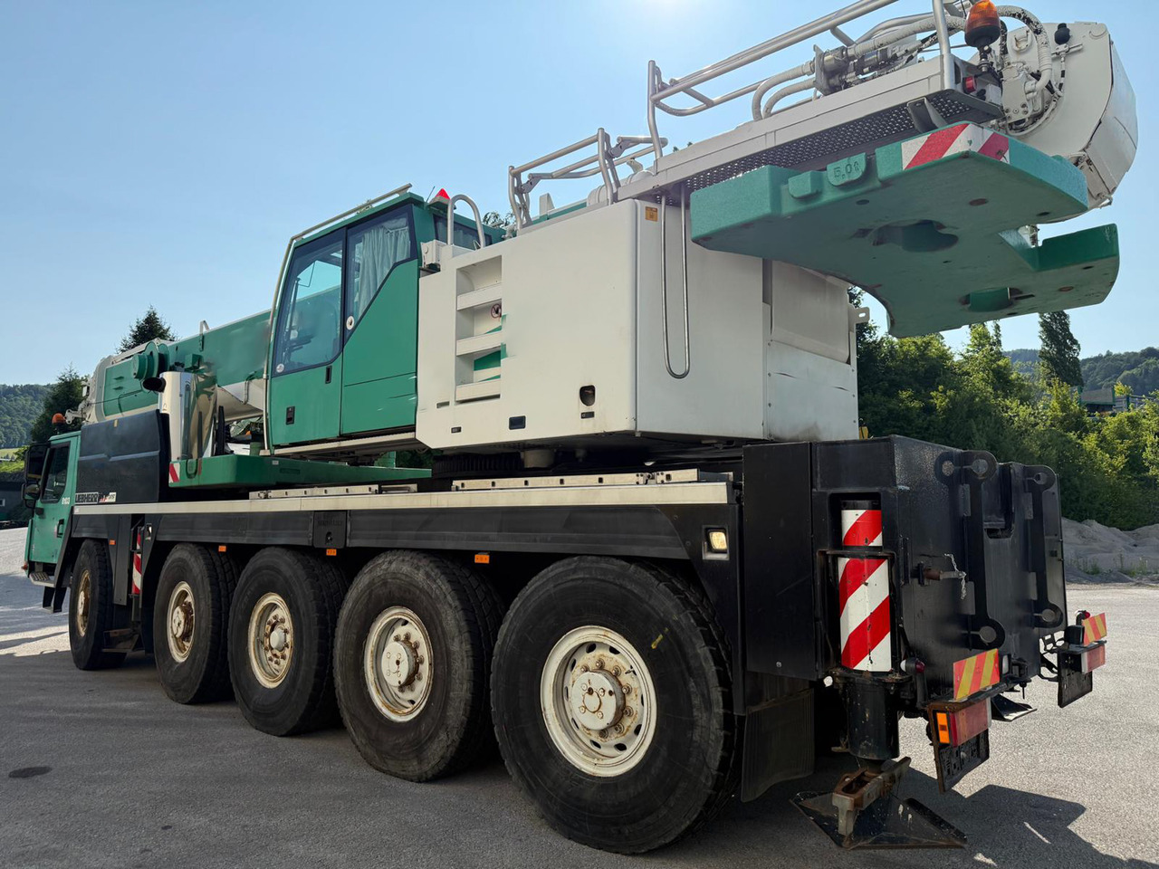LIEBHERR LTM 1100-5.2 - Derek bergerak: gambar 4 LIEBHERR LTM 1100-5.2 - Derek bergerak: gambar 4