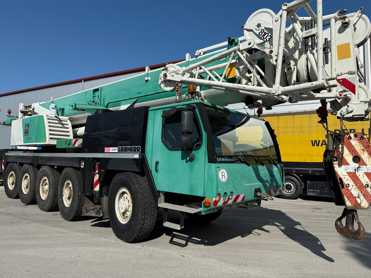 LIEBHERR LTM 1100-5.2 - Derek bergerak: gambar 2 LIEBHERR LTM 1100-5.2 - Derek bergerak: gambar 2