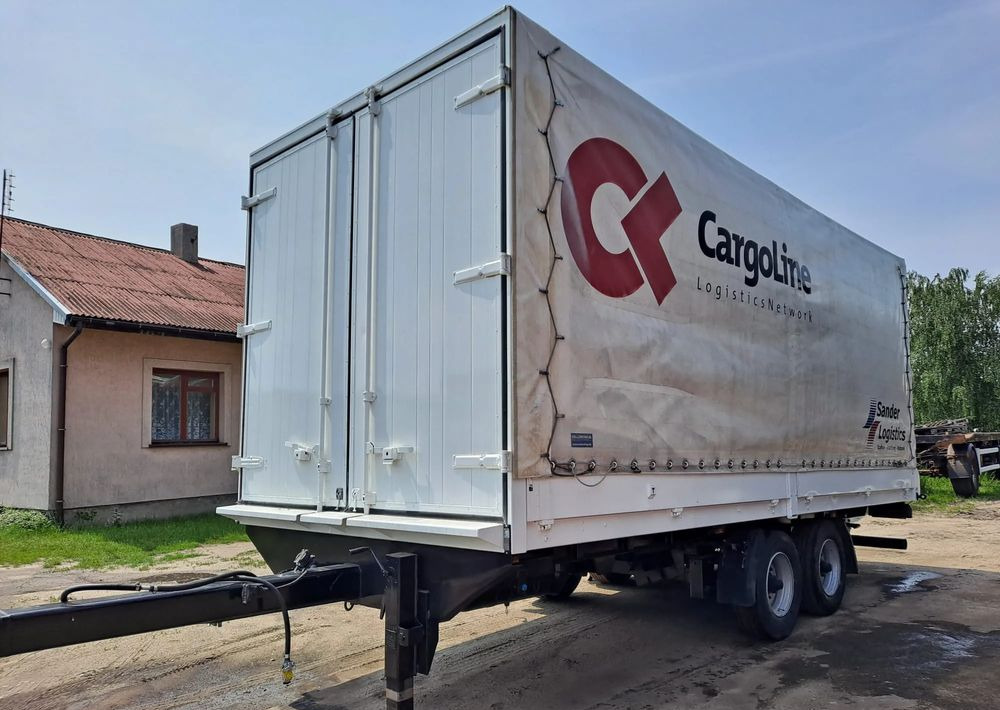 JUNG Przyczepa Tandem do nauki jazdy - Trailer dengan terpal samping: gambar 1 JUNG Przyczepa Tandem do nauki jazdy - Trailer dengan terpal samping: gambar 1