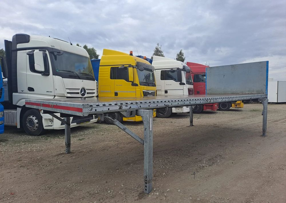 Krone Platforma 7,45 Ackermann - Bodi flatbed: gambar 1 Krone Platforma 7,45 Ackermann - Bodi flatbed: gambar 1