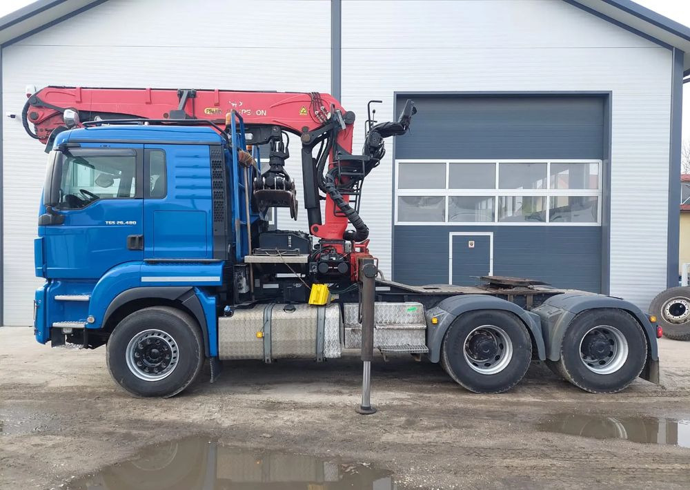 MAN TGS 26-480 6x4 do drewna PALFINGER Epsilon S 270L83 - Tractor head: gambar 2 MAN TGS 26-480 6x4 do drewna PALFINGER Epsilon S 270L83 - Tractor head: gambar 2