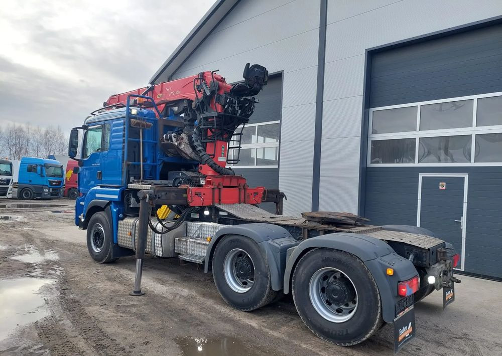 MAN TGS 26-480 6x4 do drewna PALFINGER Epsilon S 270L83 - Tractor head: gambar 4 MAN TGS 26-480 6x4 do drewna PALFINGER Epsilon S 270L83 - Tractor head: gambar 4