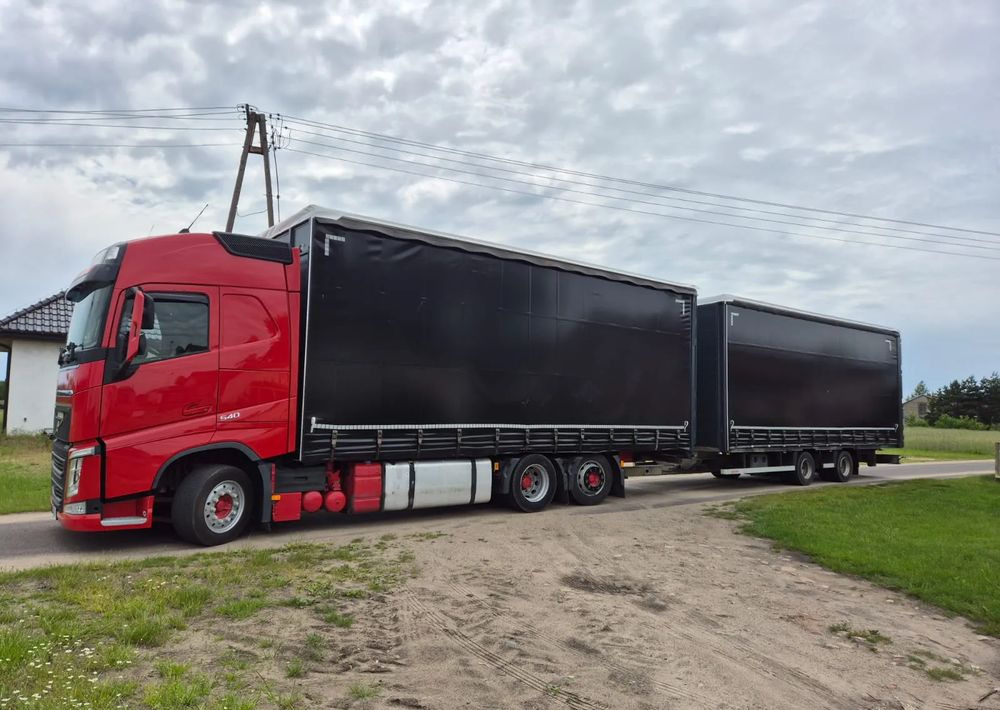 Volvo FH 540 oś skrętna Firanka Euro 6 - Truk dengan terpal samping: gambar 2 Volvo FH 540 oś skrętna Firanka Euro 6 - Truk dengan terpal samping: gambar 2
