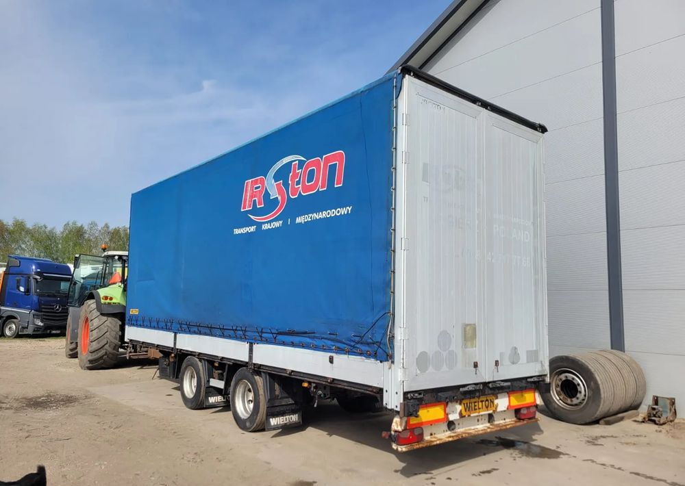 Wecon Przyczepa tandem Krone - Trailer dengan terpal samping: gambar 1 Wecon Przyczepa tandem Krone - Trailer dengan terpal samping: gambar 1