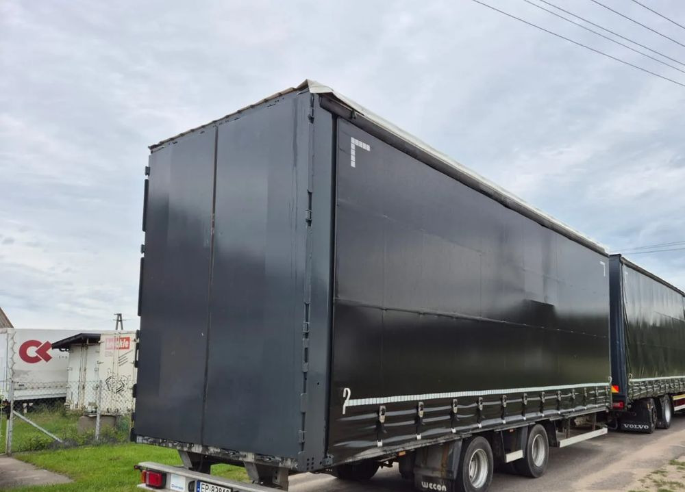 Wecon zestaw Jumbo przyczepa - Trailer dengan terpal samping: gambar 3 Wecon zestaw Jumbo przyczepa - Trailer dengan terpal samping: gambar 3