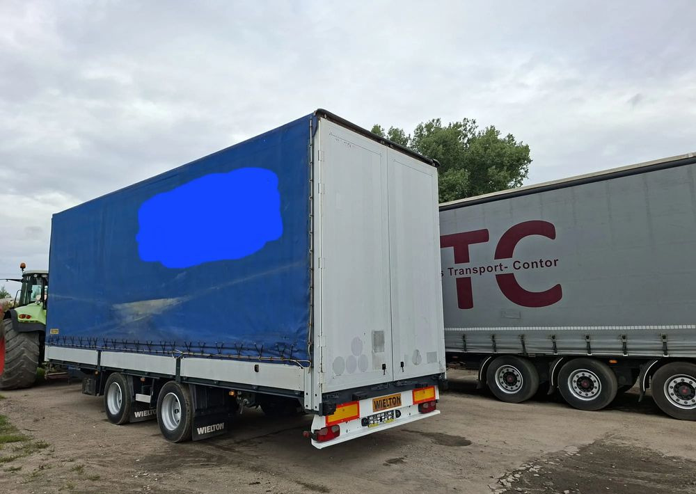 Wielton Tandem 20 palet przyczepa - Trailer dengan terpal samping: gambar 4 Wielton Tandem 20 palet przyczepa - Trailer dengan terpal samping: gambar 4