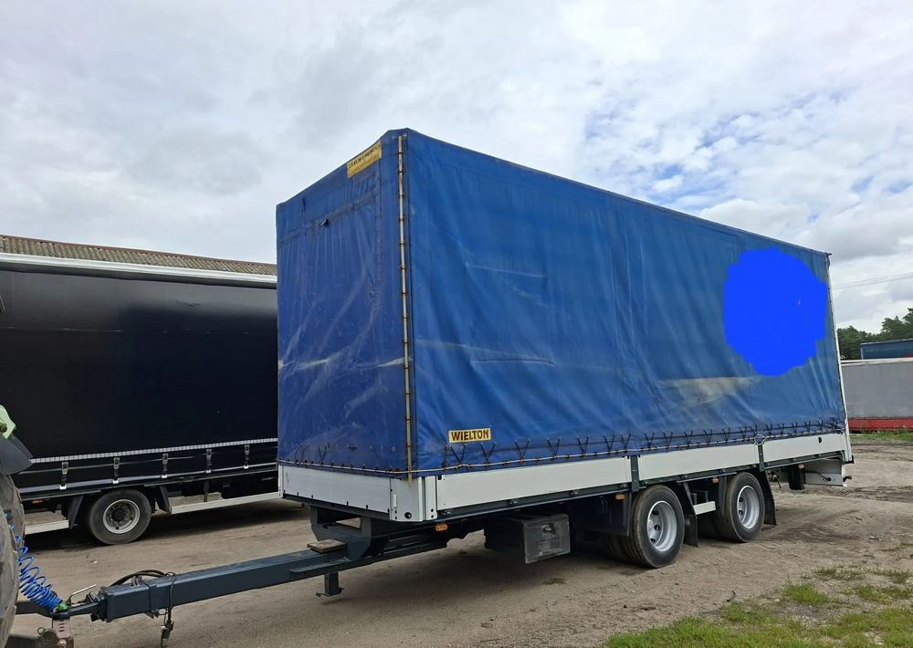 Wielton Tandem 20 palet przyczepa - Trailer dengan terpal samping: gambar 3 Wielton Tandem 20 palet przyczepa - Trailer dengan terpal samping: gambar 3