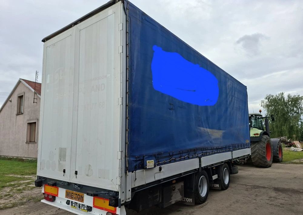 Wielton Tandem 20 palet przyczepa - Trailer dengan terpal samping: gambar 1 Wielton Tandem 20 palet przyczepa - Trailer dengan terpal samping: gambar 1