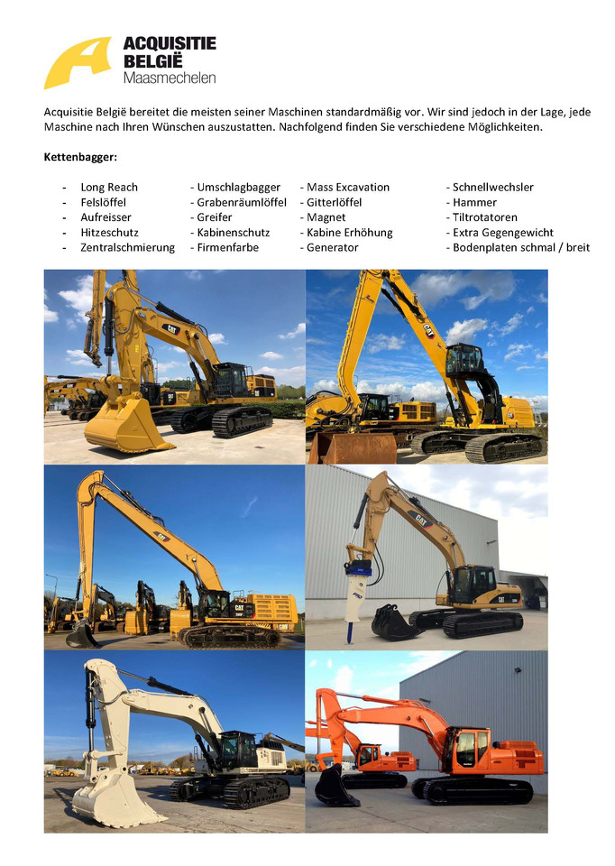 Ekskavator perayap CATERPILLAR 336D Long Reach: gambar 19