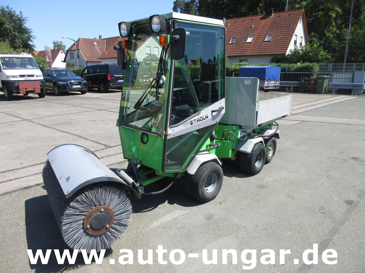 Egholm Nilfisk 2100 Powerflex 4x4 Kipper AHK Hydraulik Bürste Winterdienst - Traktor kota: gambar 2 Egholm Nilfisk 2100 Powerflex 4x4 Kipper AHK Hydraulik Bürste Winterdienst - Traktor kota: gambar 2
