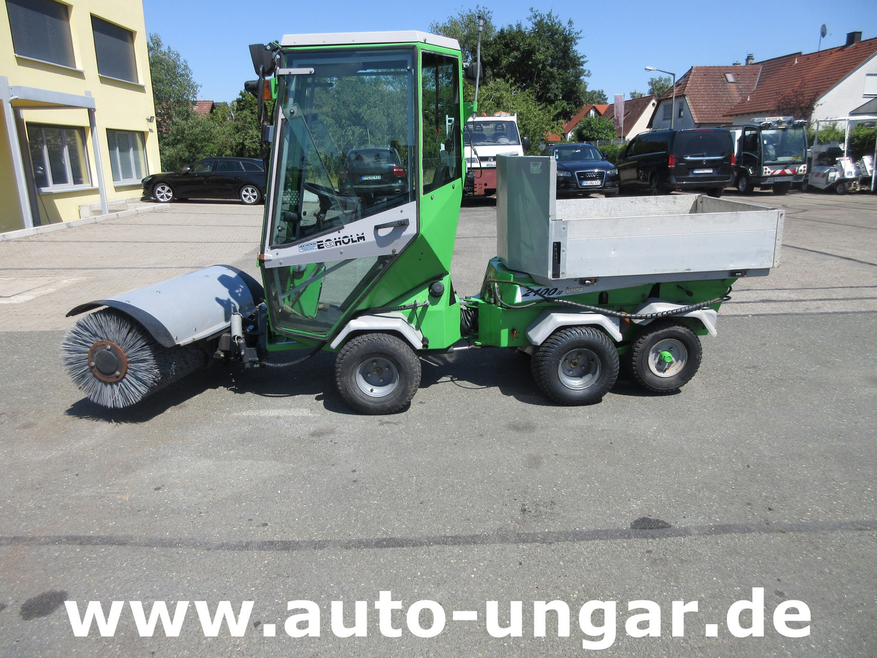 Egholm Nilfisk 2100 Powerflex 4x4 Kipper AHK Hydraulik Bürste Winterdienst - Traktor kota: gambar 3 Egholm Nilfisk 2100 Powerflex 4x4 Kipper AHK Hydraulik Bürste Winterdienst - Traktor kota: gambar 3