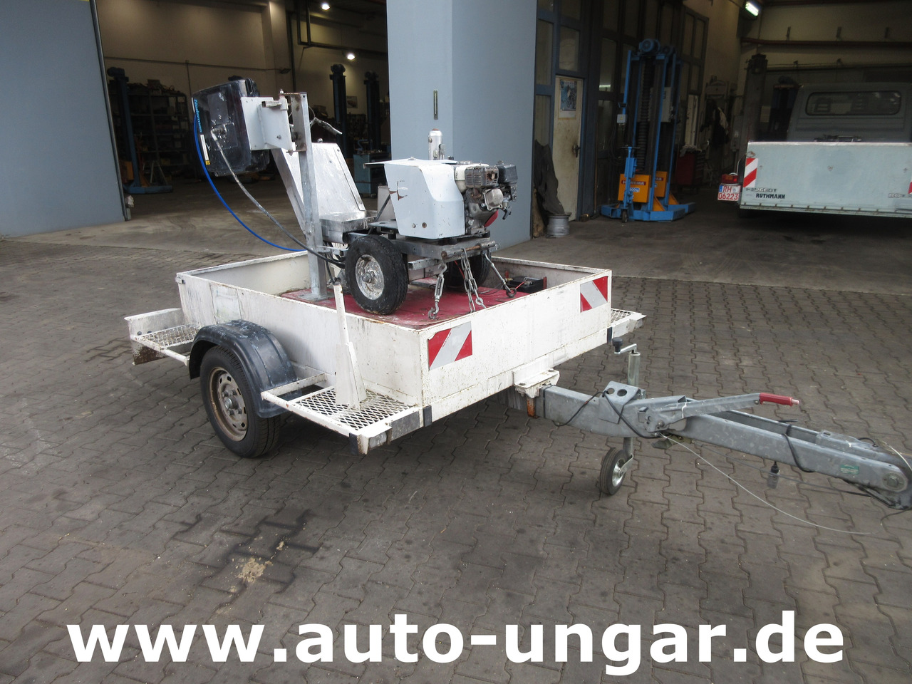 Graco Zebra 5 Airless Traceuse Markiermaschine Roadmarking Machine mit Trailer Hofmann - Mesin aspal: gambar 4 Graco Zebra 5 Airless Traceuse Markiermaschine Roadmarking Machine mit Trailer Hofmann - Mesin aspal: gambar 4