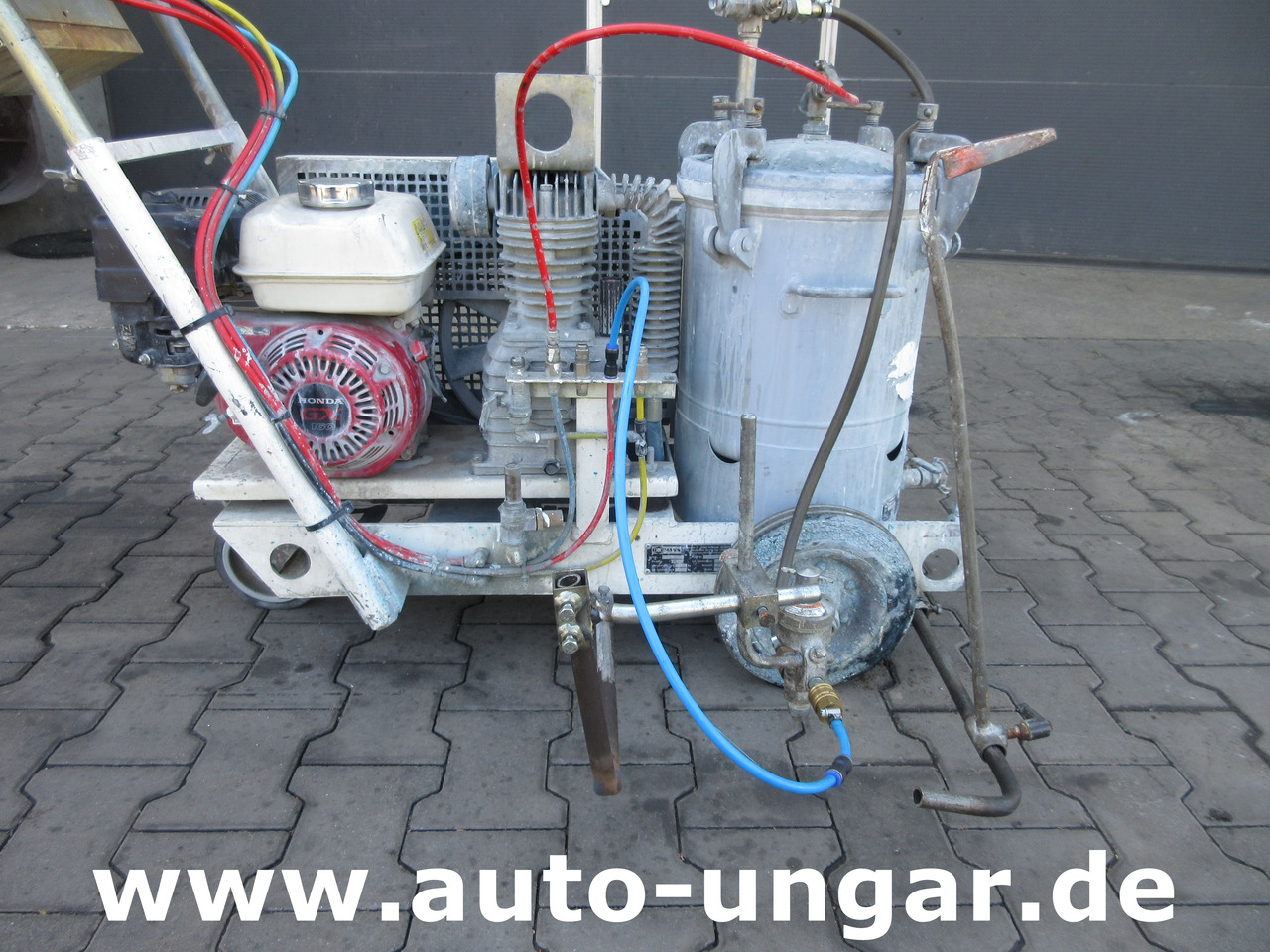 Hofmann H5-1 Straßenmarkierungsmaschine Roadmarking Machine Graco Markiermaschine - Mesin aspal: gambar 2 Hofmann H5-1 Straßenmarkierungsmaschine Roadmarking Machine Graco Markiermaschine - Mesin aspal: gambar 2