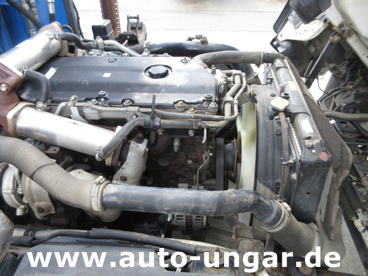 Truk sampah ISUZU NQR Smoother Q75 Y07 Müllwagen 8m³ TECNO 7.500kg Kipper Presse Lifter: gambar 21