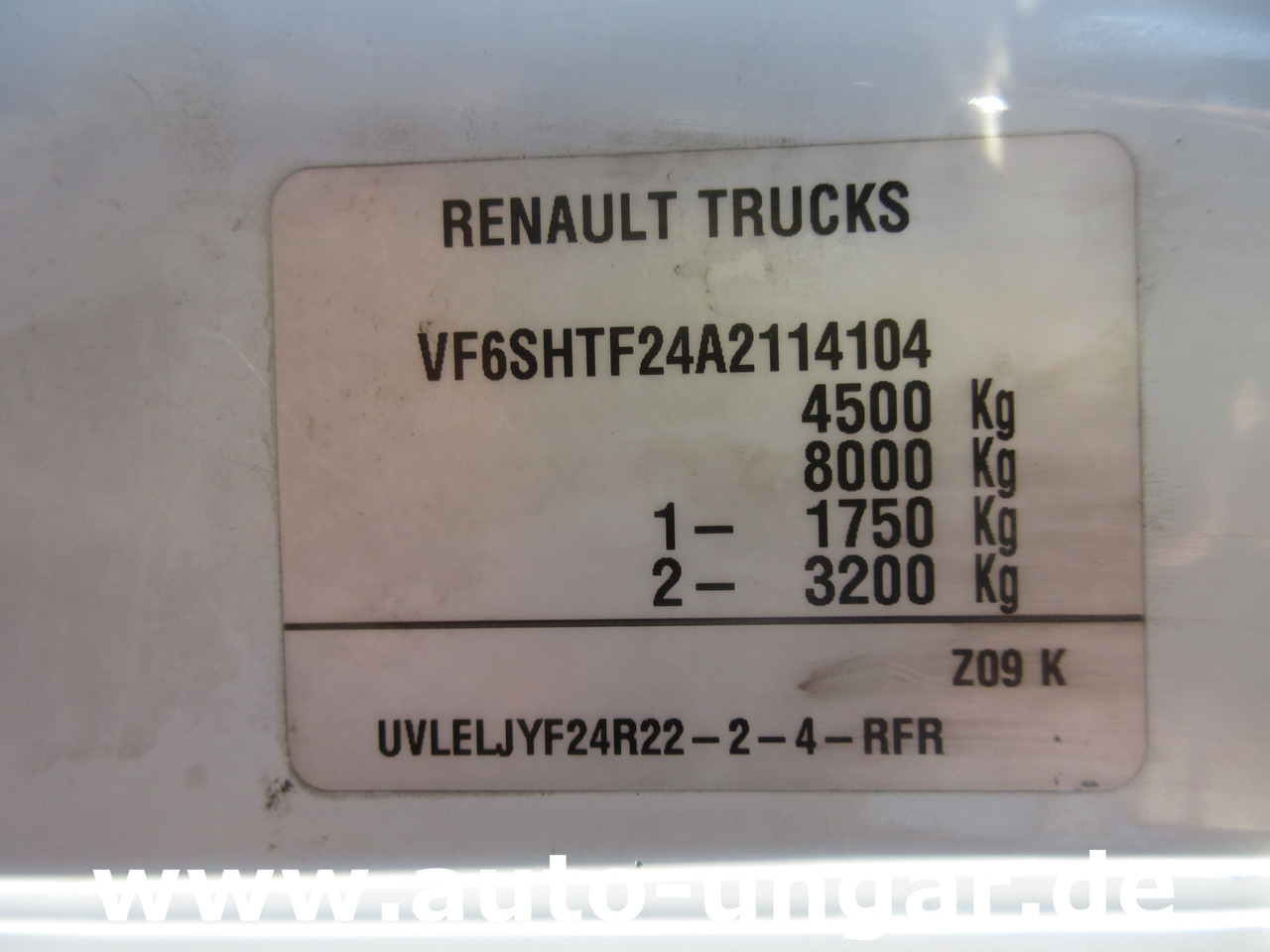 Truk sampah Renault Maxity 130 Müllwagen IRIDE SAT 500 Bj. 2010 4.500kg Presse Schüttung Kipper: gambar 17