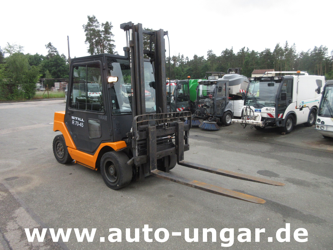 Still R70-45 Diesel Gabelstapler 4.500kg Hub Zinkenverstellung Seitenschieber - Forklift diesel: gambar 1 Still R70-45 Diesel Gabelstapler 4.500kg Hub Zinkenverstellung Seitenschieber - Forklift diesel: gambar 1