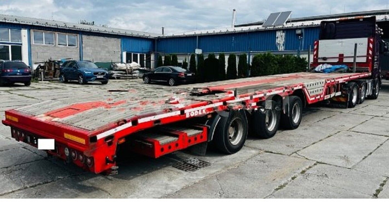 Bodex 53t/40t/28m teleskop ADR no ramp - Semi-trailer low bed: gambar 5 Bodex 53t/40t/28m teleskop ADR no ramp - Semi-trailer low bed: gambar 5