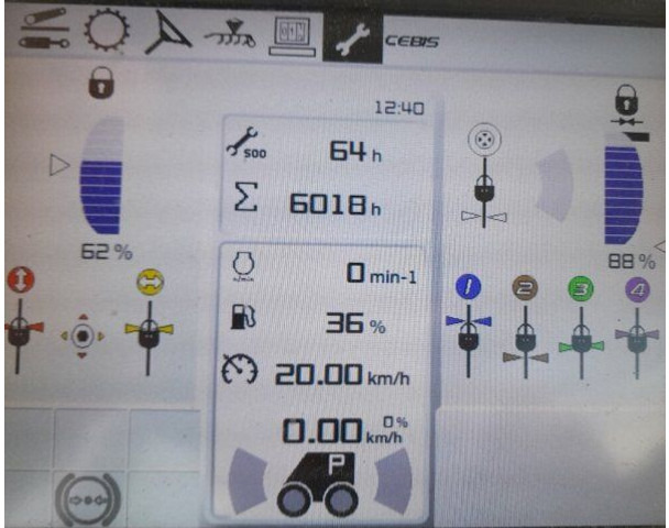 Claas Xerion 4000/783 + SGT(Bauer) - Penyebar kotoran: gambar 4 Claas Xerion 4000/783 + SGT(Bauer) - Penyebar kotoran: gambar 4