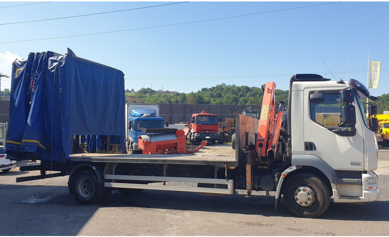 DAF 15t LF55.220 +Palfinger PK8500 - Truk dengan terpal samping, Truk derek: gambar 4 DAF 15t LF55.220 +Palfinger PK8500 - Truk dengan terpal samping, Truk derek: gambar 4