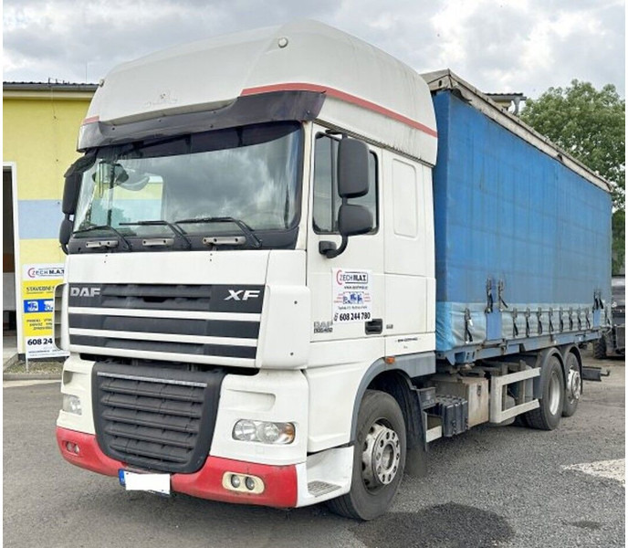 DAF 6x2 FX105.460 BDF 7.2m Kogel retarder automat - Truk dengan terpal samping: gambar 1 DAF 6x2 FX105.460 BDF 7.2m Kogel retarder automat - Truk dengan terpal samping: gambar 1