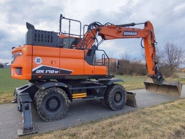 Doosan 18.6t DX170 W-7 (DEVELON) - Ekskavator roda: gambar 2 Doosan 18.6t DX170 W-7 (DEVELON) - Ekskavator roda: gambar 2