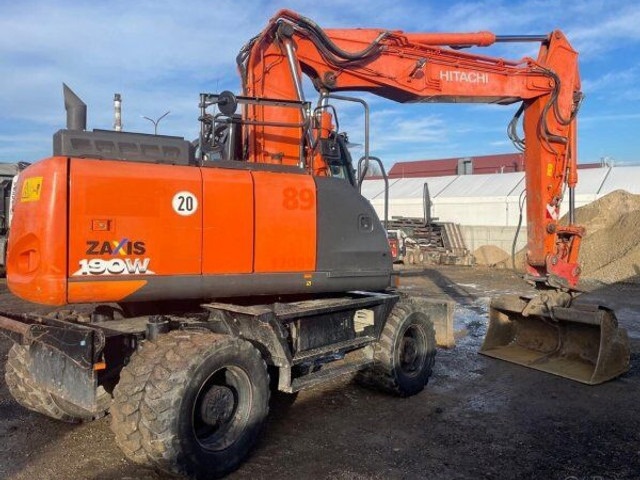 Hitachi 20t ZX190 W-6 (Zaxis) - Ekskavator roda: gambar 2 Hitachi 20t ZX190 W-6 (Zaxis) - Ekskavator roda: gambar 2