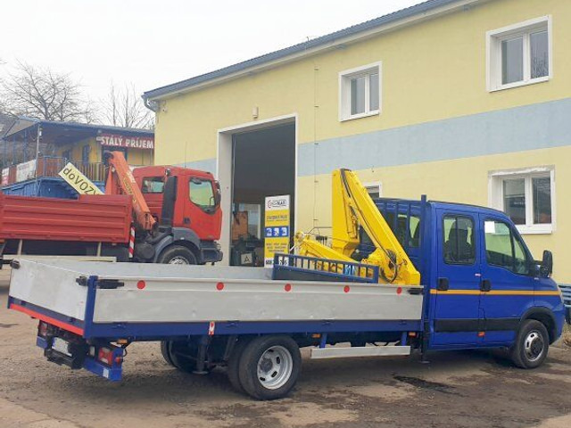 Iveco 50C18 Daily 3.D 16V +Effer - Van flatbed, Van kombi: gambar 1 Iveco 50C18 Daily 3.D 16V +Effer - Van flatbed, Van kombi: gambar 1