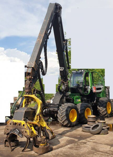 John Deere 1270E 6W - Peralatan pemanen: gambar 2 John Deere 1270E 6W - Peralatan pemanen: gambar 2