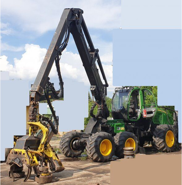 John Deere 1270E 6W - Peralatan pemanen: gambar 1 John Deere 1270E 6W - Peralatan pemanen: gambar 1