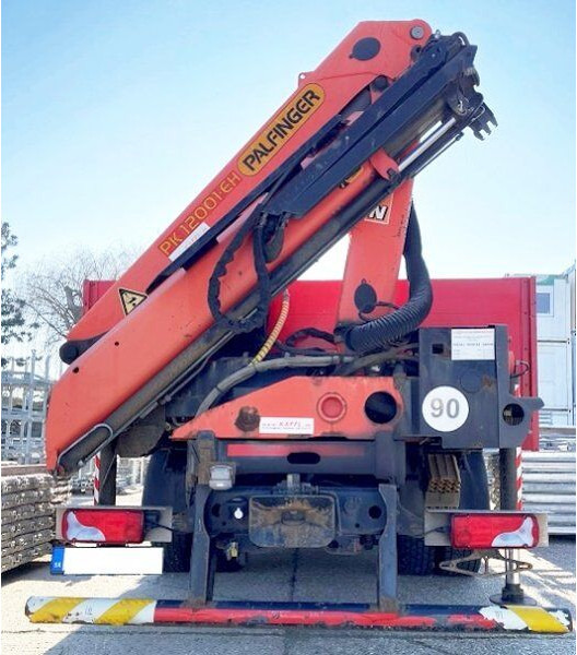 MAN 6m TGM 18.340 +Palfinger 12001 radio - Truk flatbed, Truk derek: gambar 5 MAN 6m TGM 18.340 +Palfinger 12001 radio - Truk flatbed, Truk derek: gambar 5