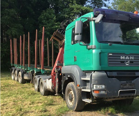MAN TGA 33.480 - Truk logging, Truk derek: gambar 1 MAN TGA 33.480 - Truk logging, Truk derek: gambar 1