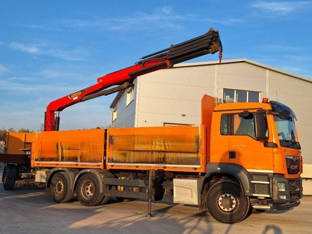 MAN TGS 26.440 - Truk flatbed, Truk derek: gambar 1 MAN TGS 26.440 - Truk flatbed, Truk derek: gambar 1