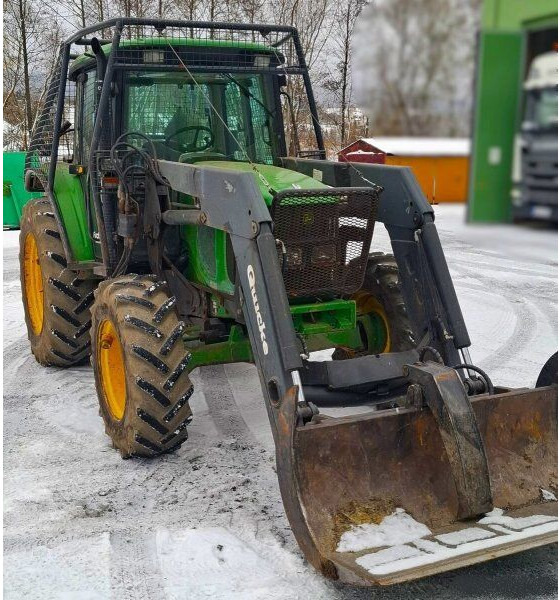 John Deere 6220 SE +Quicke +Igland twin - Mesin kehutanan: gambar 3 John Deere 6220 SE +Quicke +Igland twin - Mesin kehutanan: gambar 3