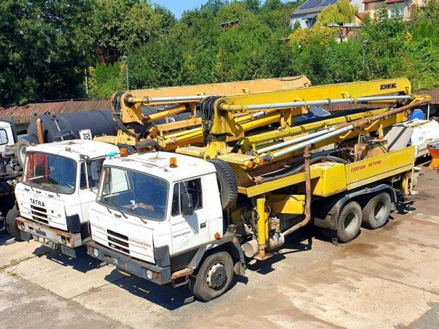 Schwing 2x! 25m BPL 601 +6x6 Tatra 815 (DOCS/KFZ MACHINE +1 no docs/kein - Truk pompa beton: gambar 1 Schwing 2x! 25m BPL 601 +6x6 Tatra 815 (DOCS/KFZ MACHINE +1 no docs/kein - Truk pompa beton: gambar 1