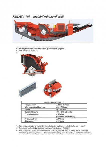 TEREX-FINLAY I-140 - Penghancur dampak: gambar 5 TEREX-FINLAY I-140 - Penghancur dampak: gambar 5