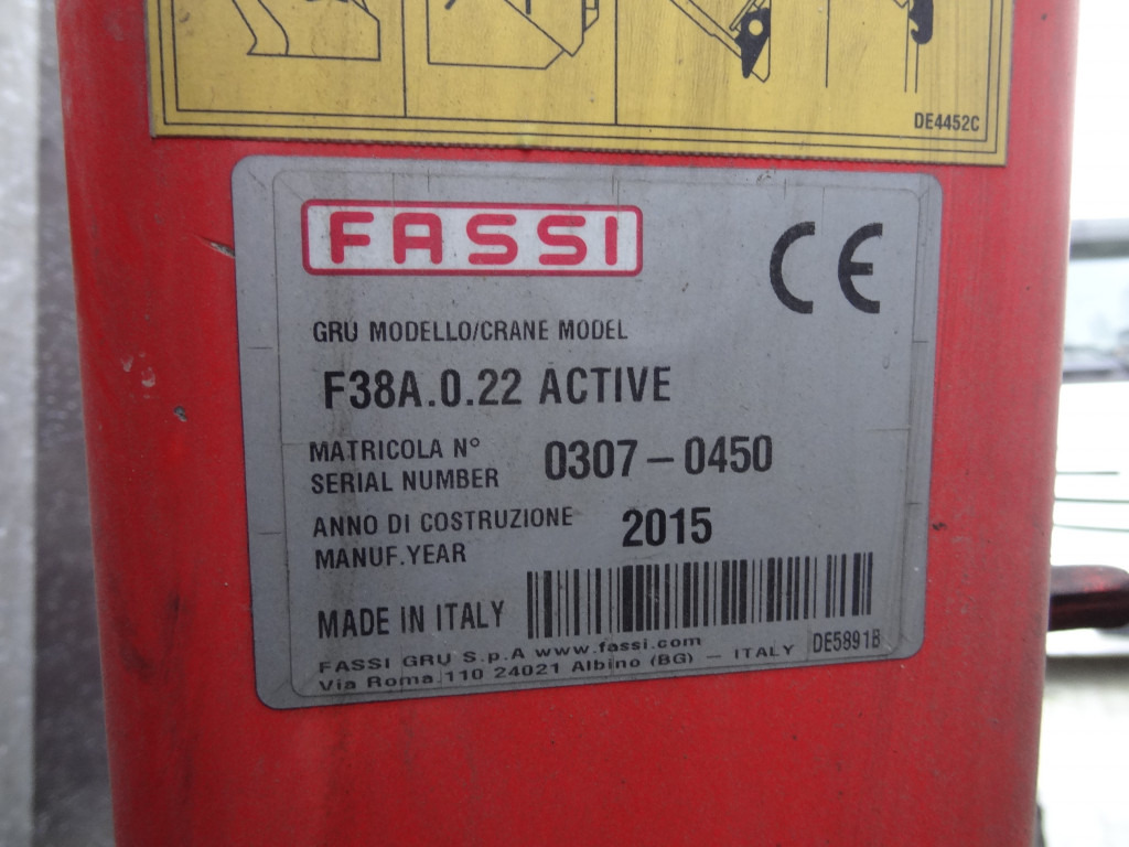 Iveco EuroCargo 120E25 Fassi F38 - Truk flatbed, Truk derek: gambar 5 Iveco EuroCargo 120E25 Fassi F38 - Truk flatbed, Truk derek: gambar 5