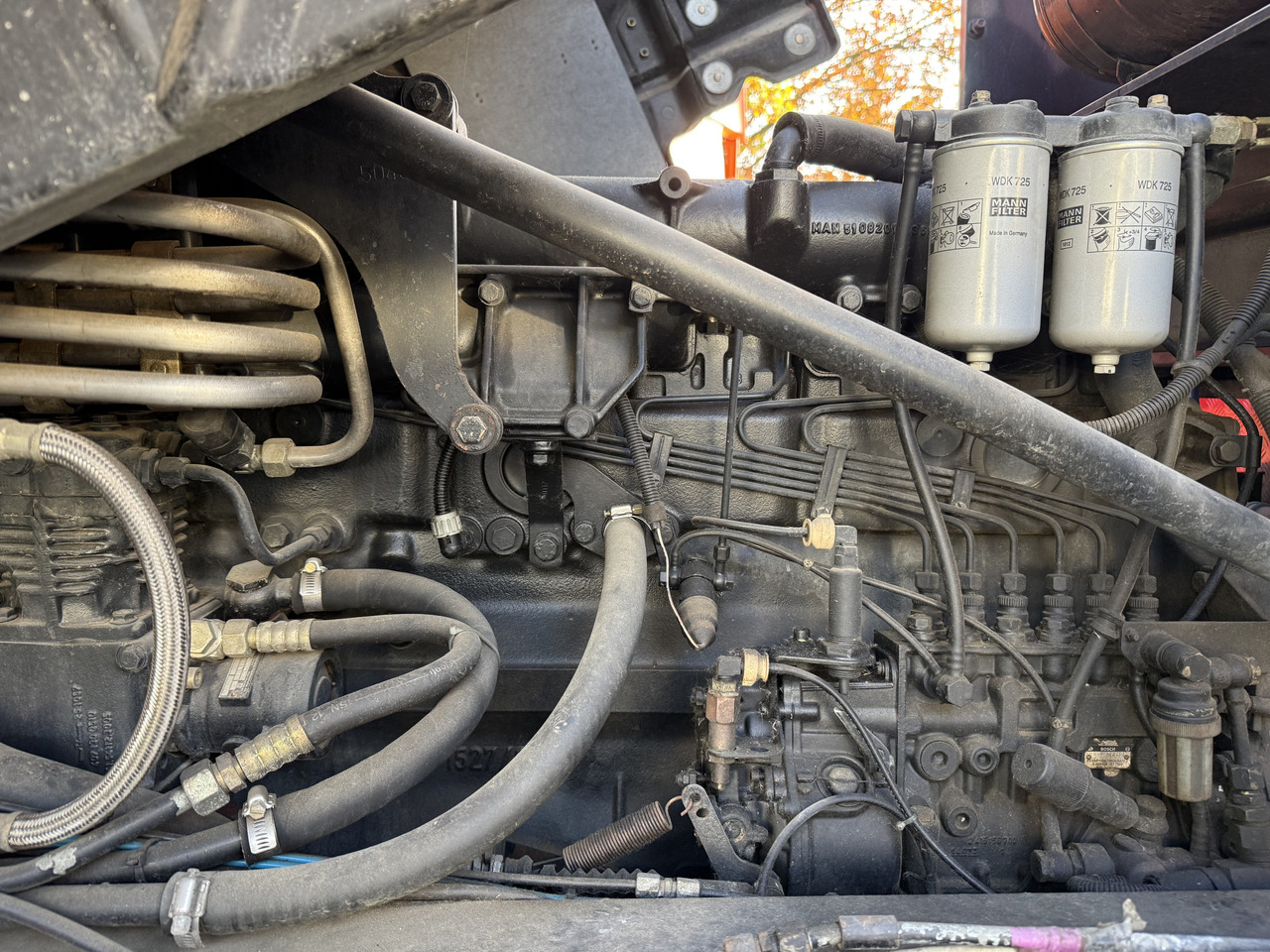 MAN F90 16.242 4X4 / Feuerwehr - Truk sasis: gambar 4 MAN F90 16.242 4X4 / Feuerwehr - Truk sasis: gambar 4