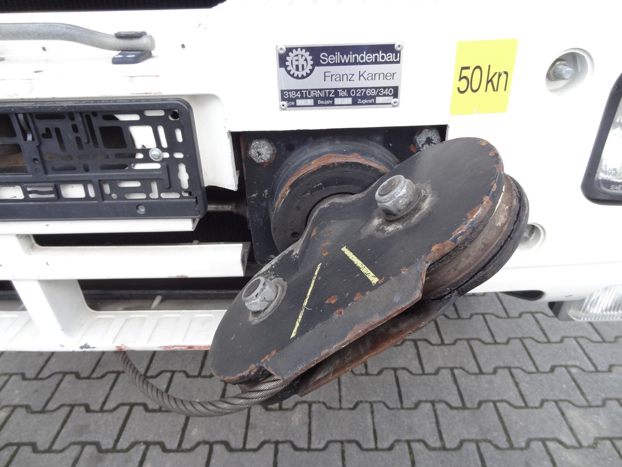 MAN F90 16.242 4X4 / Feuerwehr - Truk sasis: gambar 4 MAN F90 16.242 4X4 / Feuerwehr - Truk sasis: gambar 4