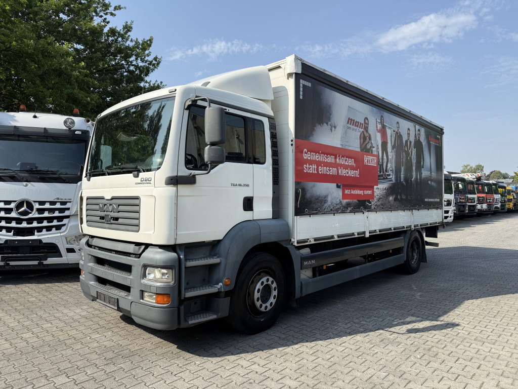 MAN TGA 18.350 4X2 BL Ladebordwand 4.000Kg - Truk dengan terpal samping: gambar 1 MAN TGA 18.350 4X2 BL Ladebordwand 4.000Kg - Truk dengan terpal samping: gambar 1