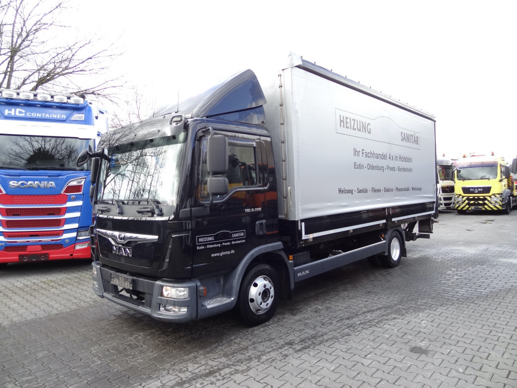 MAN TGL 8.220 BL - Truk dengan terpal samping: gambar 1 MAN TGL 8.220 BL - Truk dengan terpal samping: gambar 1