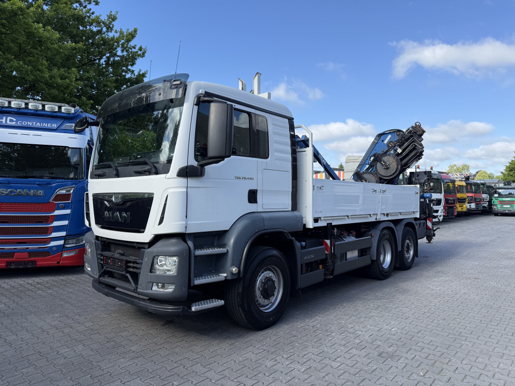 MAN TGS 28.440 6X4H-4 Atlas 290 bis 24 Meter - Truk flatbed, Truk derek: gambar 1 MAN TGS 28.440 6X4H-4 Atlas 290 bis 24 Meter - Truk flatbed, Truk derek: gambar 1