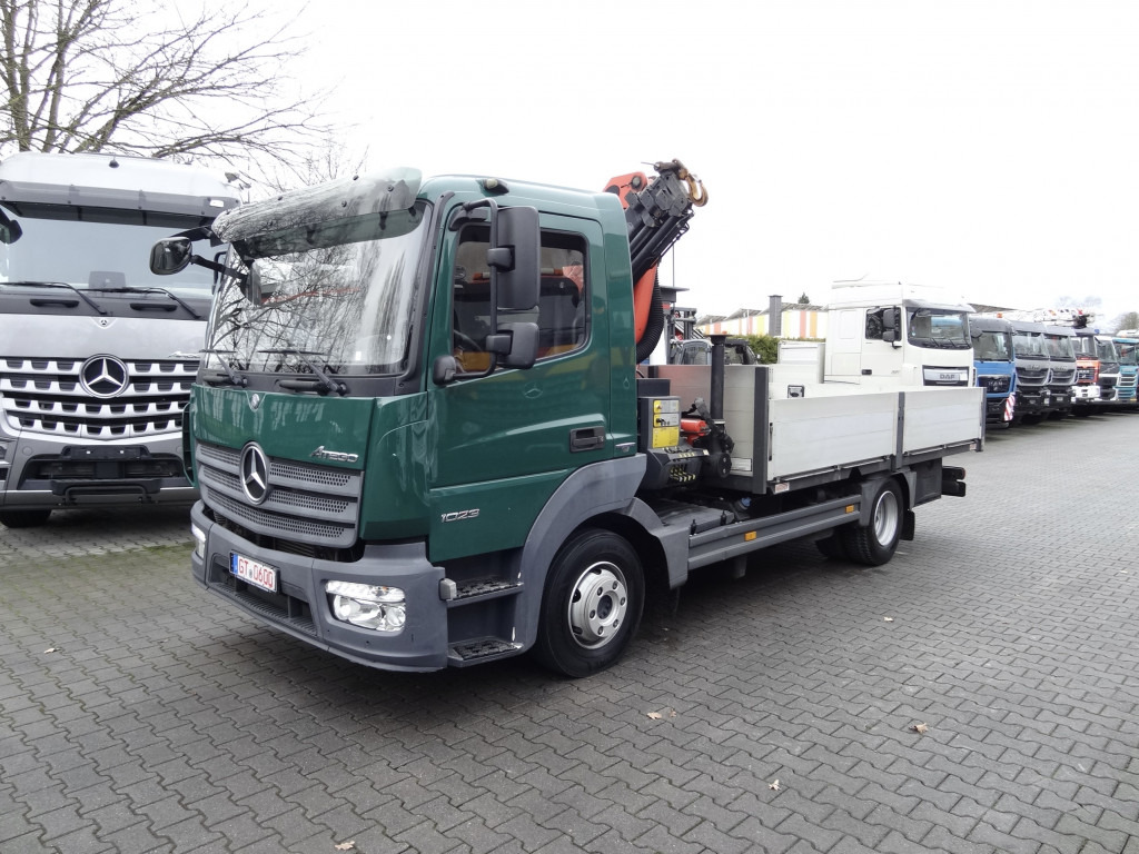 Mercedes-Benz Atego 1023 Palfinger 6501 bis 14.5 Meter - Truk flatbed, Truk derek: gambar 1 Mercedes-Benz Atego 1023 Palfinger 6501 bis 14.5 Meter - Truk flatbed, Truk derek: gambar 1