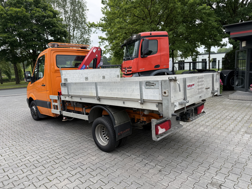 Mercedes-Benz Sprinter 516 Kipper mit Kran HMF 270 - Van jungkit: gambar 2 Mercedes-Benz Sprinter 516 Kipper mit Kran HMF 270 - Van jungkit: gambar 2