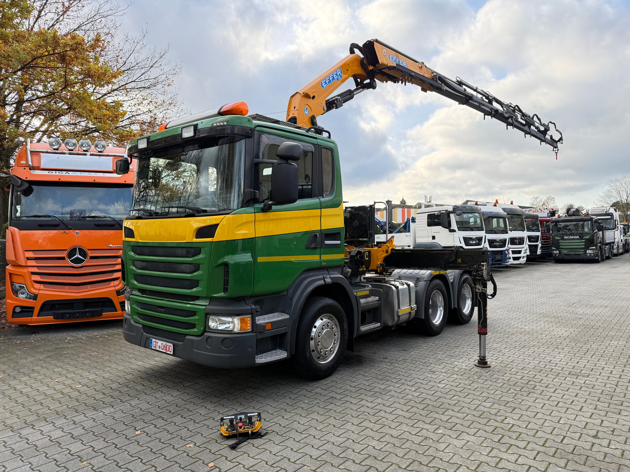 Scania G480 6X4 Kran Effer 255 6S bis 20.5 Meter - Truk derek, Tractor head: gambar 1 Scania G480 6X4 Kran Effer 255 6S bis 20.5 Meter - Truk derek, Tractor head: gambar 1