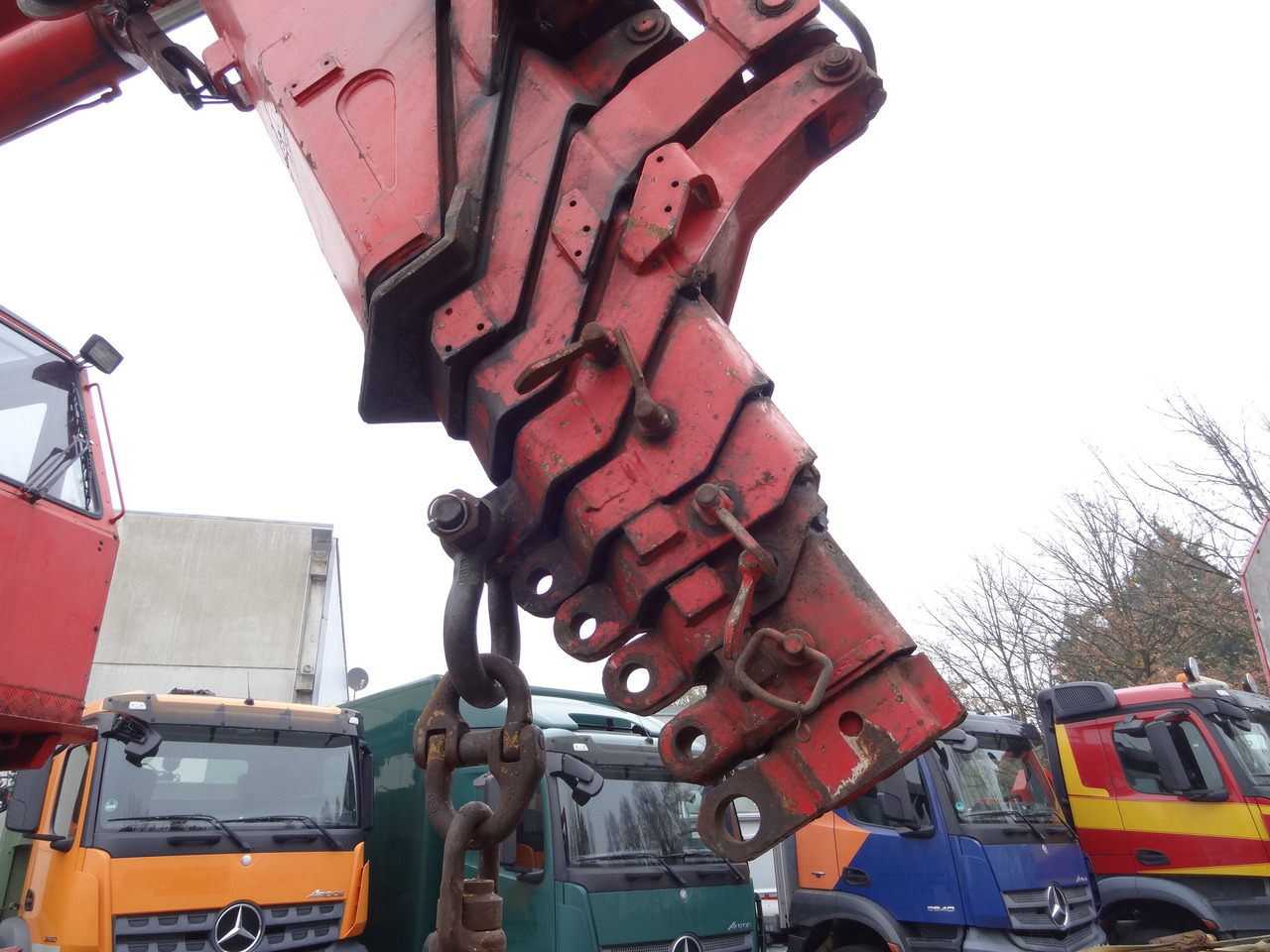 Scania R144 460 6X4 Fassi 360 bis 25 Meter - Truk derek, Truk flatbed: gambar 3 Scania R144 460 6X4 Fassi 360 bis 25 Meter - Truk derek, Truk flatbed: gambar 3