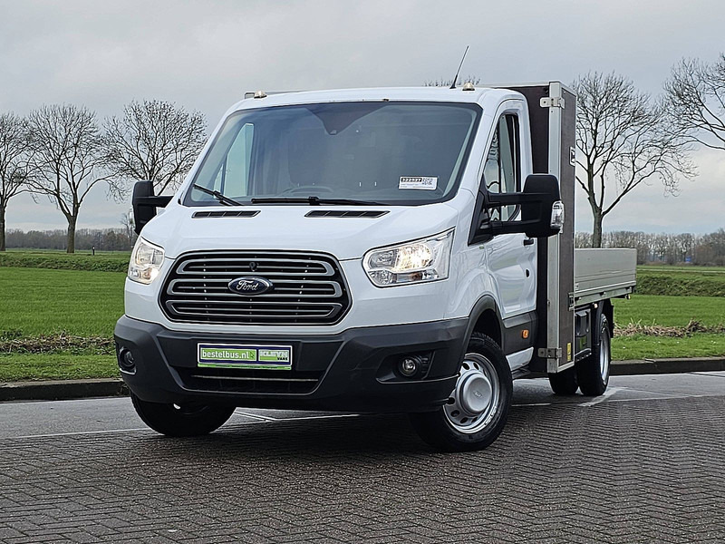 Ford Transit 2.0 Open-Laadbak Kist! - Van flatbed: gambar 1 Ford Transit 2.0 Open-Laadbak Kist! - Van flatbed: gambar 1