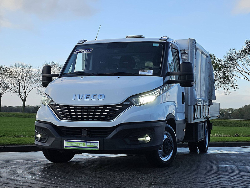 Iveco Daily 35C18 L3 Open-Laadbak XXL! - Van flatbed: gambar 1 Iveco Daily 35C18 L3 Open-Laadbak XXL! - Van flatbed: gambar 1